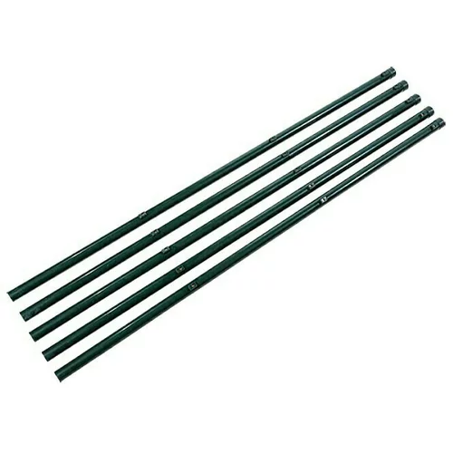 x set stupova za ogradu (Duljina: 150 cm, Promjer: 34 mm, 5 Kom., Zelene boje)