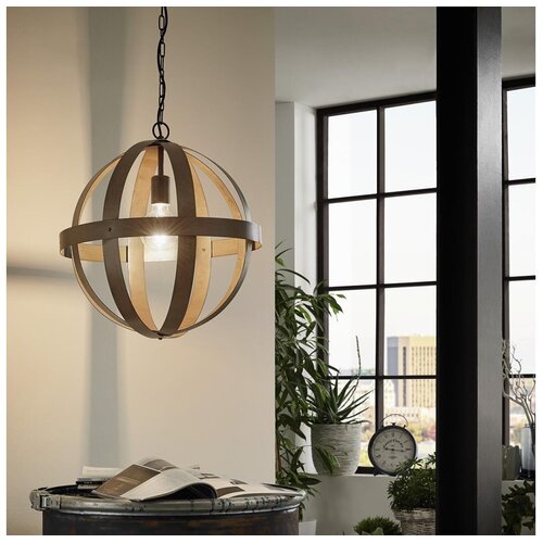 Eglo 49482 - visilica na lancu westbury 1xE27/60W/230V ø 37 cm Cene