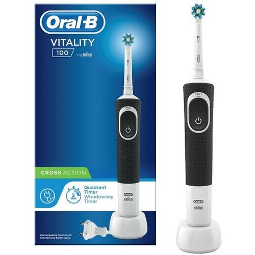 Oral-b električna zobna &amp;scaron;četka Vitality 100, črna Slike