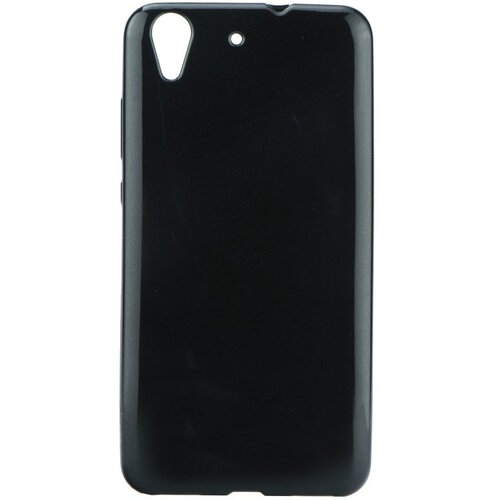  Gumijasti / gel etui Jelly Flash za Huawei Y6 - črni Slike