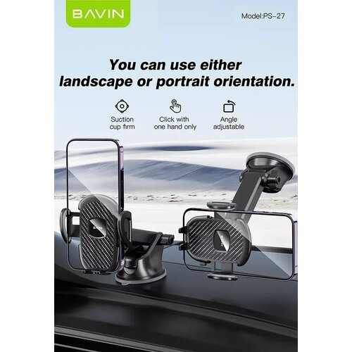 BAVIN auto držač PS-27 crna Slike