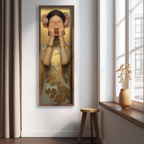 WALLXPERT LAC170-150 Multicolor Decorative Framed MDF Painting Cene