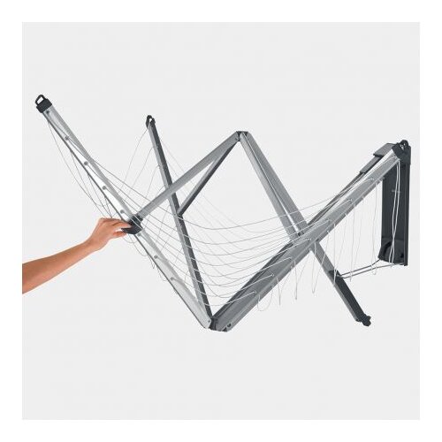 Brabantia Vrtna/zidna su&amp;scaron;ilica za rublje WallFix 24m &amp;ndash; Slike
