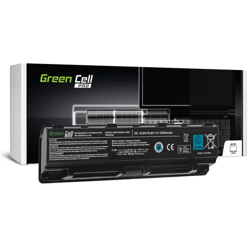 Green cell Baterija za Toshiba Satellite C800 / L850 / M840 / P840, 5200 mAh