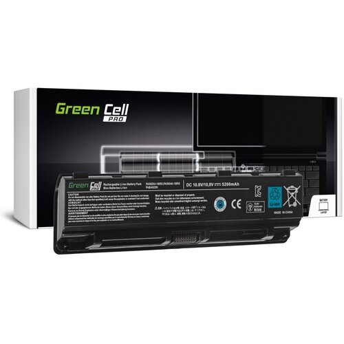 Green cell Baterija za Toshiba Satellite C800 / L850 / M840 / P840, 5200 mAh Slike