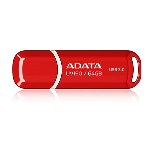 Adata USB memorija 64GB, UV150 USB 3.1, crveni Slike