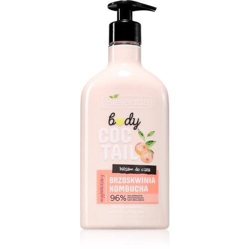 Bielenda Body Coctail Peach + Kombucha hidratantno mlijeko za tijelo s revitalizirajućim djelovanjem 400 ml Cijene