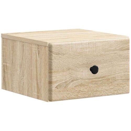  Stenski nočni omarici s predalom Sonoma hrast 34,5 x 33 x 20 cm, (5000209756) Cene