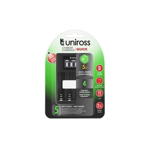 UNIROSS FRANCE PUNJACI USB DO 4 KOM ACCU AA/AAA/ LCD DISPLAY BRZI Cene