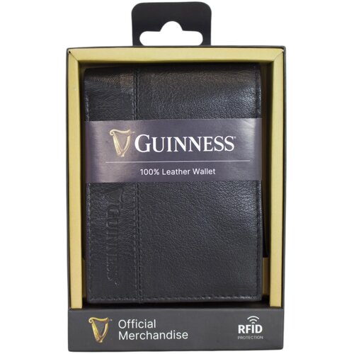 Guinness novčanik mu&scaron;ki kožni JBGNW07 sa rfid za&scaron;titom 120x90x20 guiness crna Cene