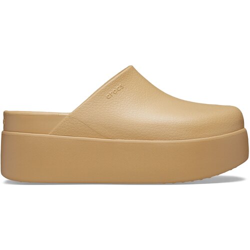 Crocs Natikače Dylan Platform Clog za žene, boja: bež, s platformom, 209869 Slike
