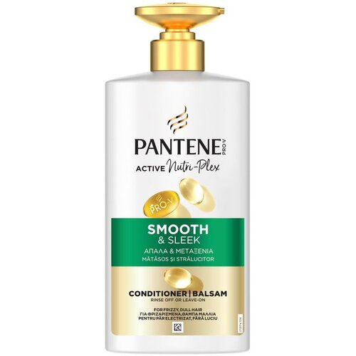 Pantene Smooth & Sleek regenerator pump 500 ml Slike