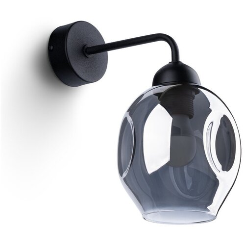 Sollux Crna zidna lampa &amp;oslash; 25 cm Garten &amp;ndash; Slike
