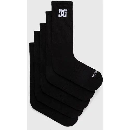 DC Čarape 5-pack za muškarce, boja: crna, ADYAA03190