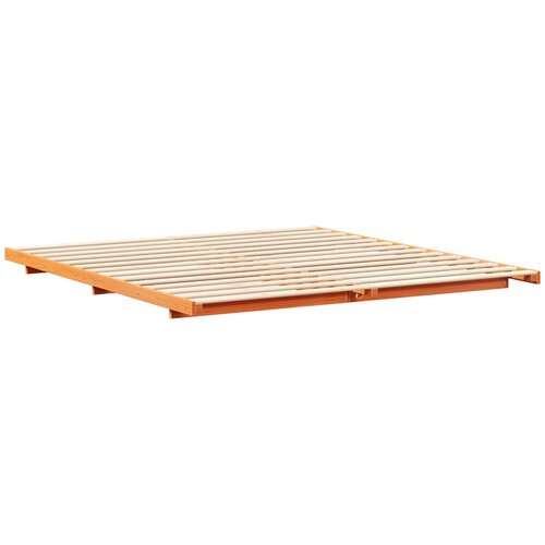  Krevetna konstrukcija Vosak smeđa 200 x 220 cm Slike