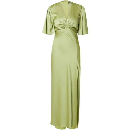 Abercrombie & Fitch Večernja haljina svijetlozelena