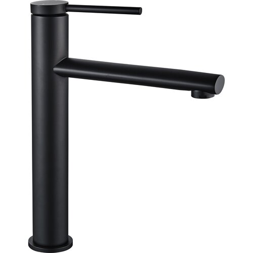 Rea Oval Black Visoka slavina za umivaonik Slike