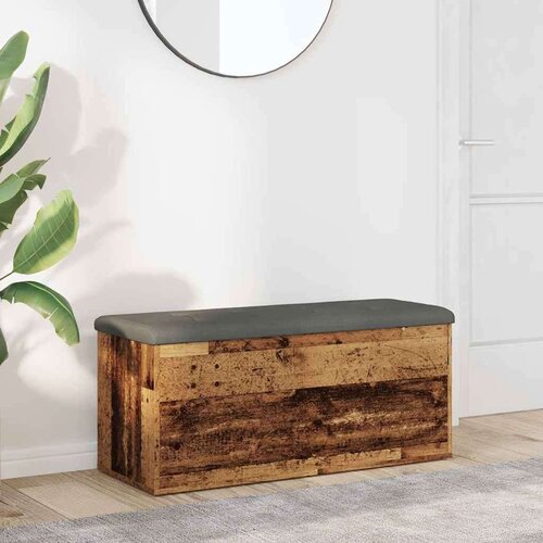  Klupa za odlaganje staro drvo 102x42x45 cm izrađeno drvo Slike