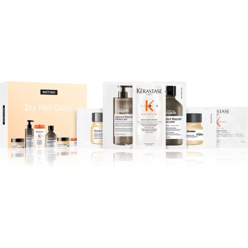 Beauty Discovery Box Notino Dry Hair Oasis set (za lase) za ženske Cene