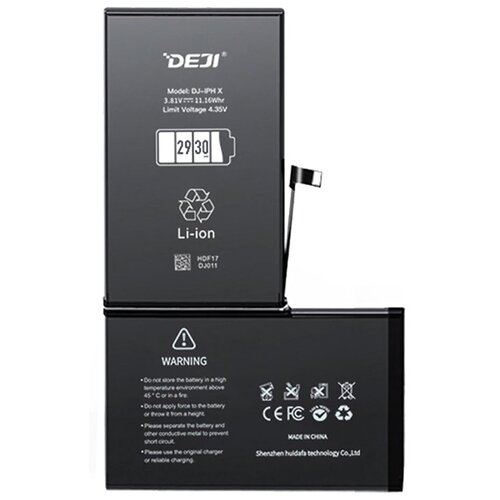 Deji Baterija za iPhone X 3500 mAh Slike