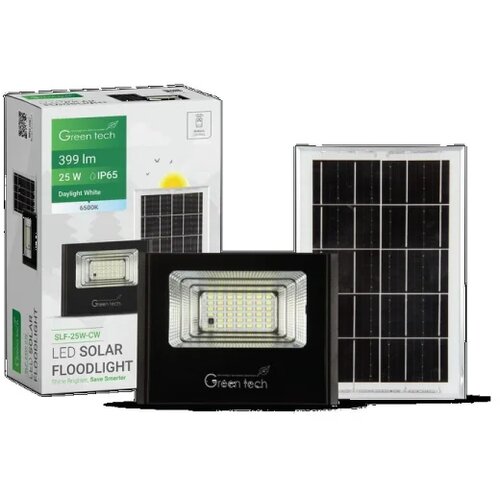  LED solarni reflektor Green Tech 25W, 6500K, IP65 SLF-25W-CW Slike