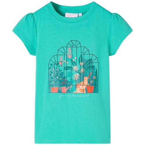  Dječja majica boja mente 140 Slike