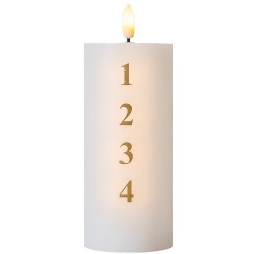 Sirius LED svijeća na baterije (visina 15 cm) Sille Advent &amp;ndash; Slike