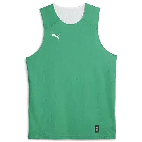 Puma HOOPS TEAM REVERSE PRACTICE JERSEY Muški košarkaški dres, zelena, veličina