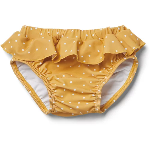 Liewood dječje kupaće gaćice s uv zaštitom elise confetti yellow mellow