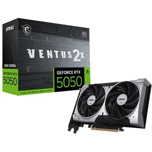 MSI nvidia RTX 5050 8G 128bit GeForce RTX 5050 8G VENTUS 2X OC Cene