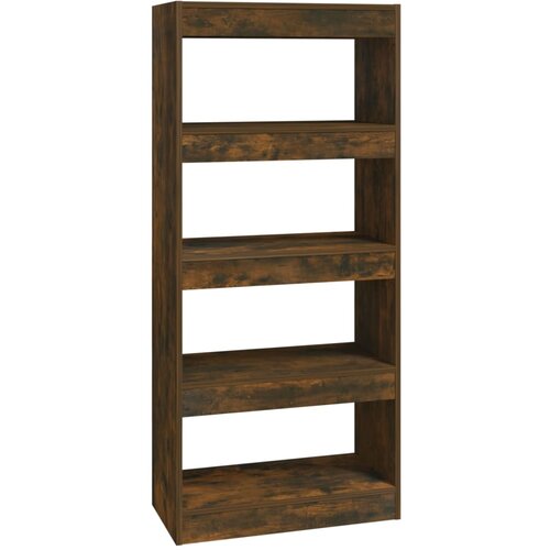 Maison Chic Knjižna omara - Knjižni regal dim. hrast 60x30x135 cm konstruiran les, (21724871) Slike