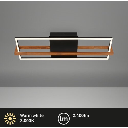 BRILONER 3777-015 - led plafonsko svetlo frame LED/21W/230V 3000K crno Slike