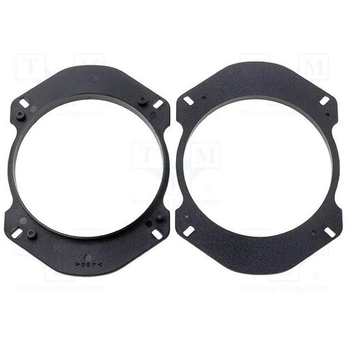 4CarMedia Adapteri za zvučnike RAM-20.421/K, 130mm, za Alfa Romeo, Fiat, Lancia i Peugeot Slike