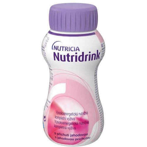 Nutricia visokoenergetska tečna hrana nutridrink, jagoda, 200ml Cene