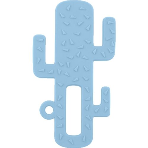 Minikoioi mehko grizalo iz silikona Cactus - modra Slike
