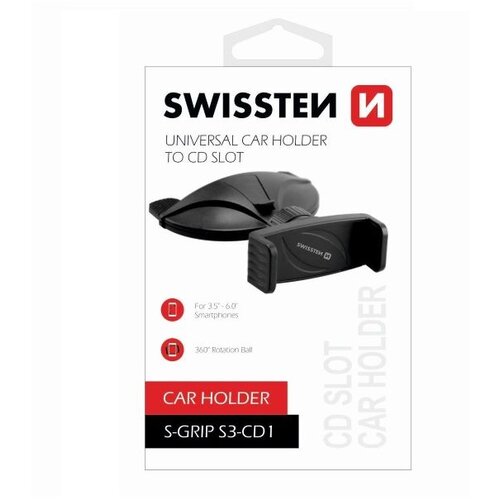 Swissten držač za mobitel, za CD utor S-GRIP S3-CD1 Cijene
