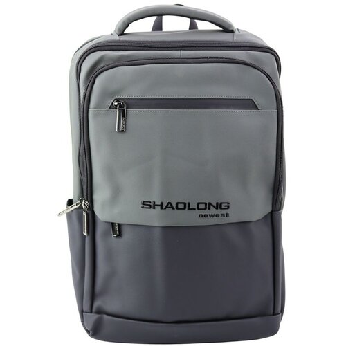 Gradski poslovni ruksak s USB džepom za prijenosno računalo, crno-siv, 16L 41cm Cijene