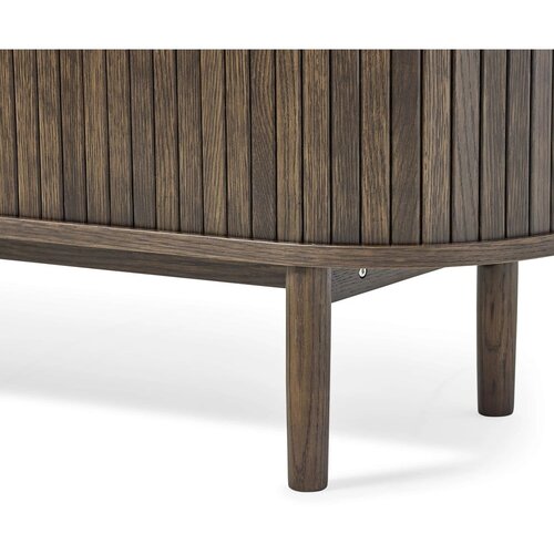 Unique Furniture Smeđa TV komoda u dekoru hrasta 180x56x40 cm Meta &amp;ndash; Slike