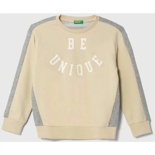 United Colors Of Benetton Otroški pulover bež barva