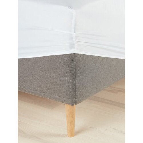  Čar&amp;scaron;av sa lasti&amp;scaron;em mikro 90x200x25 bela Slike