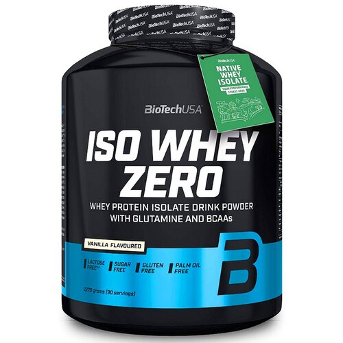 Biotechusa IsoWhey Zero Protein, Vanila, 2,27kg Slike