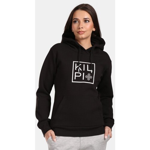 Kilpi Women&amp;#039;s cotton hooded sweatshirt NIKY-W Black Slike