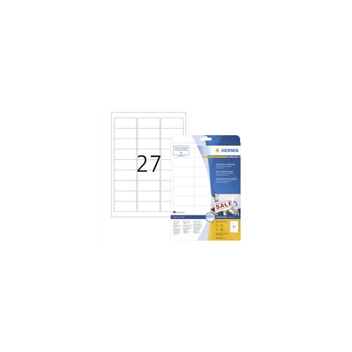 Herma Samoljepljive naljepnice Superprint 4347, (63,5 x 29,6 mm), 25/1 Slike