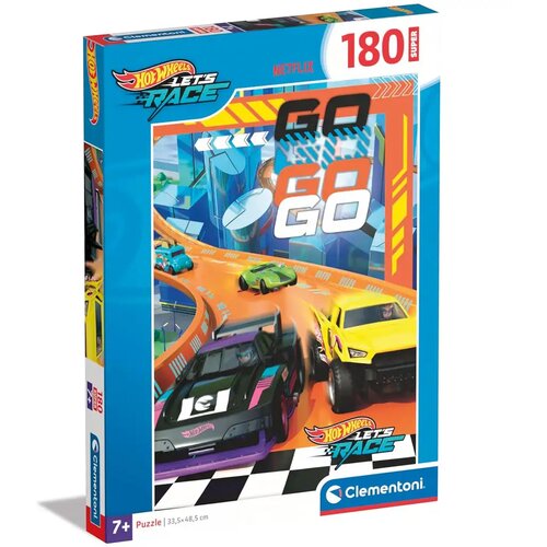 Clementoni Hot Wheels tekmovanje 180-delna super sestavljanka - Cene
