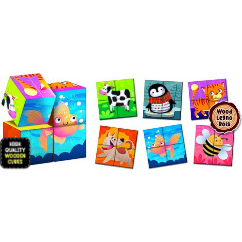 Lisciani Montesori Edukativna kutija Cubes and Logic 96879 Slike