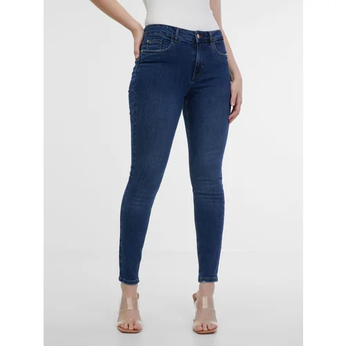 Orsay Dark Blue Women's Skinny Fit Jeans - Women's