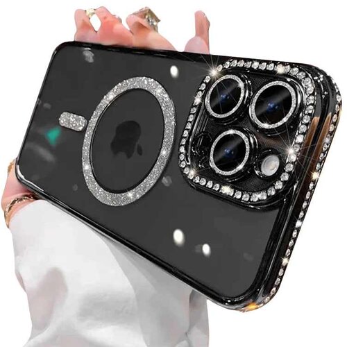 FASHION MAGSAFE ZASTITA KAMERE IPHONE 14 PRO MAX CRNI Cijene