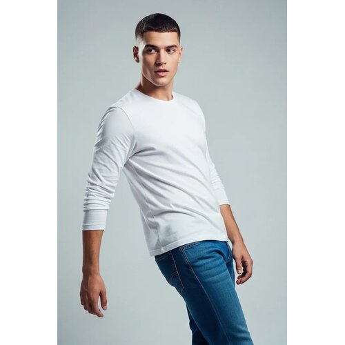 Trendyol Mu&amp;scaron;ka majica Tmnaw21Ts0208, Bela Slike