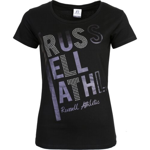 Russell Athletic edith - s/s crewneck tee shirt, ženska majica, crna A31721 Cene