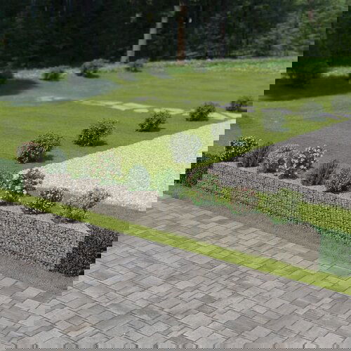 vidaXL Gabion stena iz pocinkanega jekla 630x30x50 cm, (20708094) Cene